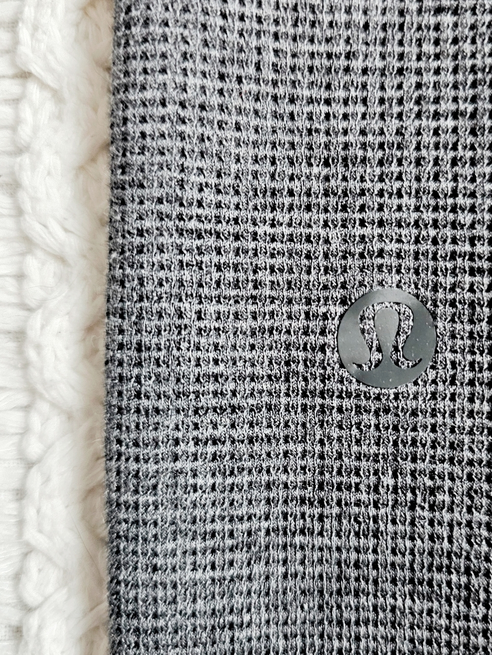 Lululemon Athletica Scuba MR Wide Leg Pant Waffle Grey Workout Athleisure S NEW - Picture 14 of 16